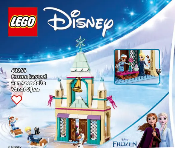 Aanbieding: Frozen kasteel van Arendelle