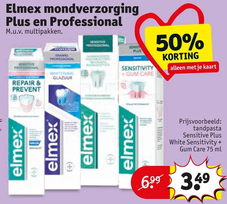 Aanbieding: Mondverzorging Plus en Professional