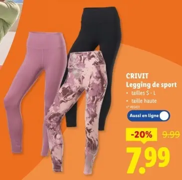 Offre: Legging de sport