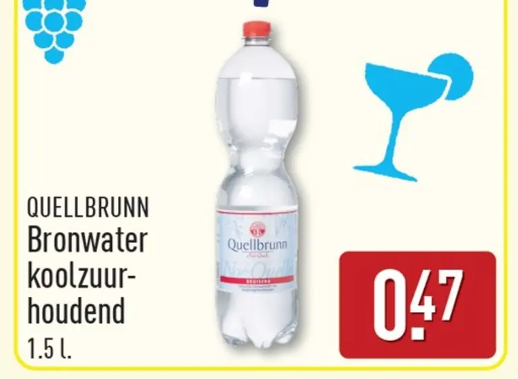 Aanbieding: Bronwater koolzuurhoudend