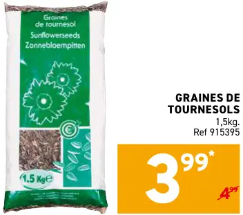 Offre: Graines de tournesols