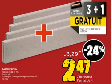 Aanbieding: Bordure béton