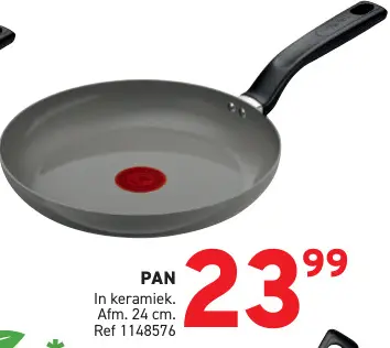 Aanbieding: Pan in keramiek 24 cm