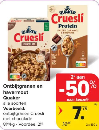 Promotie: Ontbijtgranen En Havermout
