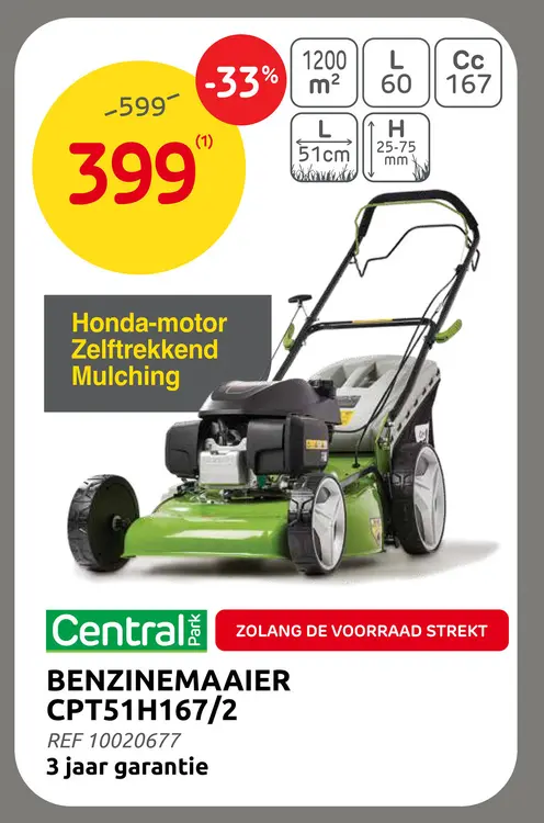 Promotie: Benzinemaaier CPT51H167/2