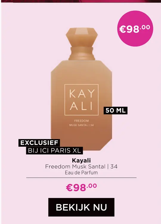 Aanbieding: Kayali Freedom Musk Santal | 34 Eau de Parfum