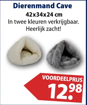 Aanbieding: Dierenmand Cave