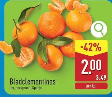 Promotie: Bladclementines