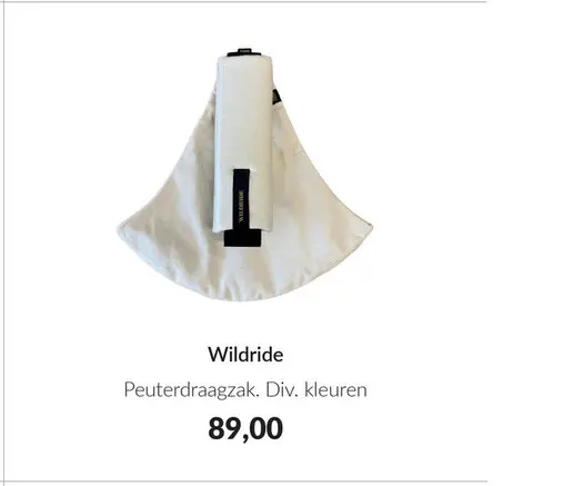 Aanbieding: Peuterdraagzak
