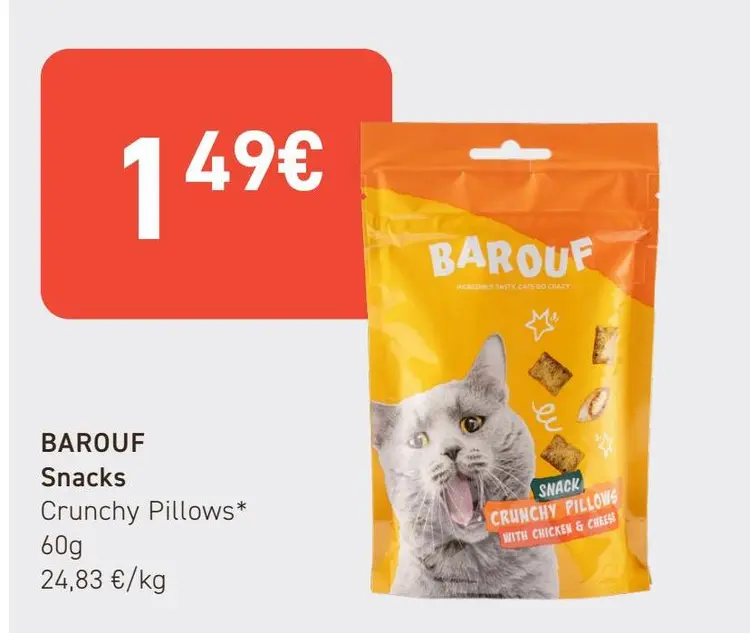 Promotie: Snacks Crunchy Pillows