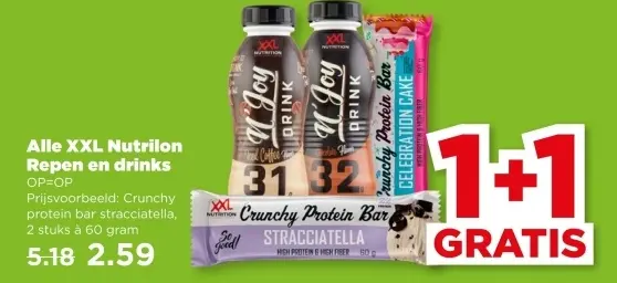 Aanbieding: Repen en drinks