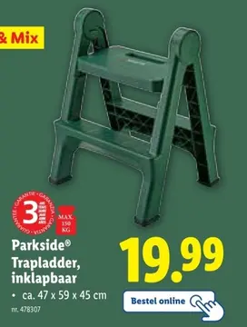 Aanbieding: Trapladder, inklapbaar
