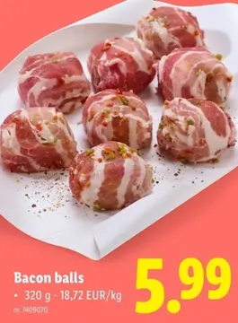Aanbieding: Bacon balls