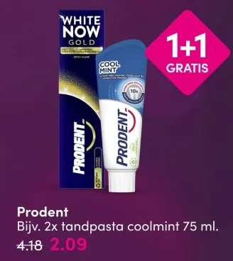 Aanbieding: tandpasta coolmint