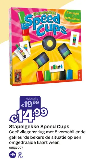 Aanbieding: Stapelgekke Speed Cups
