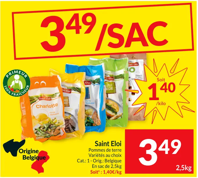 Offre: Pommes de terre