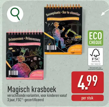 Aanbieding: Magisch krasboek