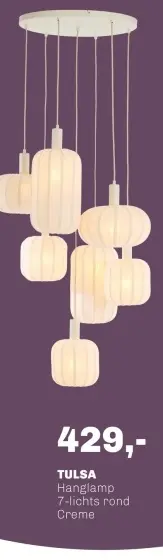Aanbieding: TULSA Hanglamp