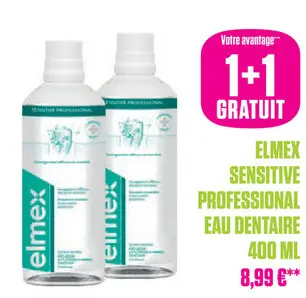 Offre: Elmex Sensitive Professional Eau Dentaire 400ml