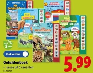 Promotie: Geluidenboek