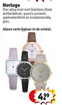 Aanbieding: Horloge