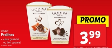 Offre: GODIVA Pralines