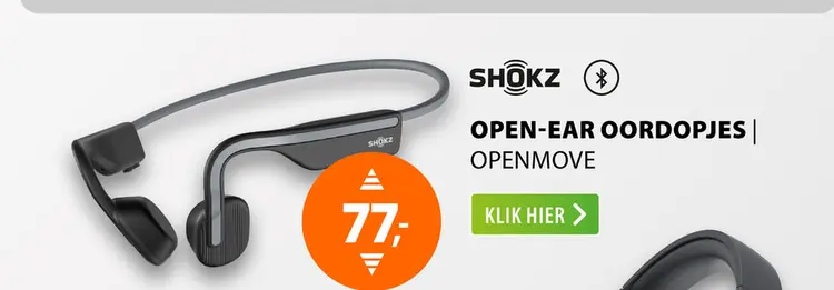 Aanbieding: Shokz OpenMove Grijs