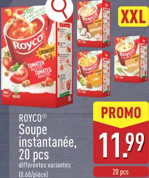 Offre: Soupe instantanée