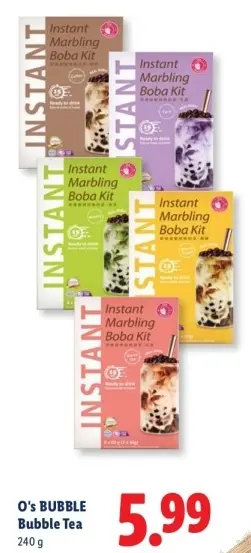 Aanbieding: Bubble Tea