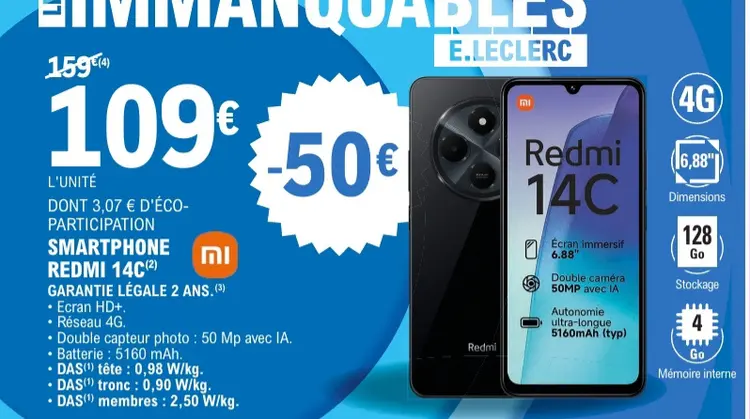 Promotie: Smartphone Redmi 14c