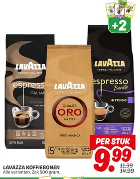 Aanbieding: Lavazza koffiebonen