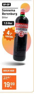 Aanbieding: Sonnema Berenburg 