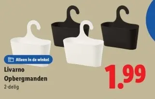 Aanbieding: Opbergmanden