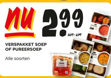 Aanbieding: VERSPAKKET SOEP OF PUREERSOEP