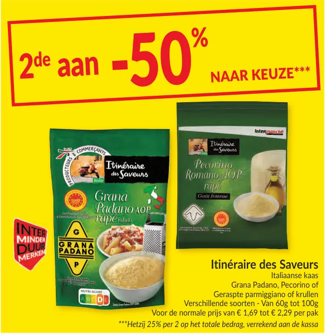 Promotie: Itinéraire des Saveurs Italiaanse kaas