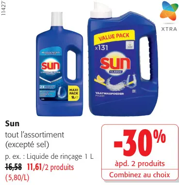 Offre: Liquide de rinçage