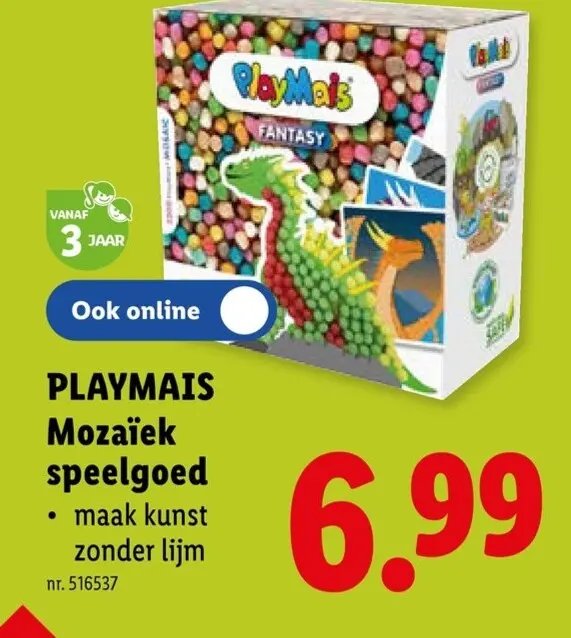 Promotie: PlayMais Mozaïek speelgoed