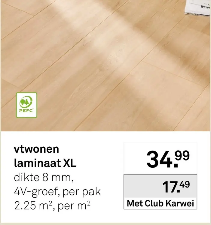 Aanbieding: vtwonen laminaat XL