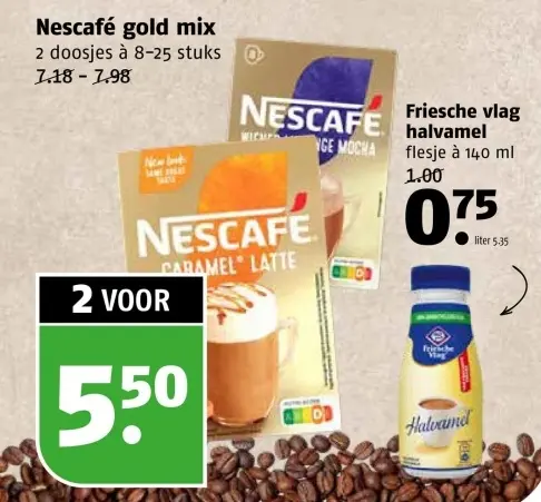 Aanbieding: Nescafé gold mix