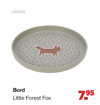 Aanbieding: LÄSSIG Bord Little Forest Fox