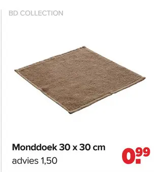 Aanbieding: Monddoek
