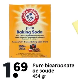 Offre: Pure bicarbonate de soude