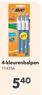 Promotie: 4-kleurenbalpen