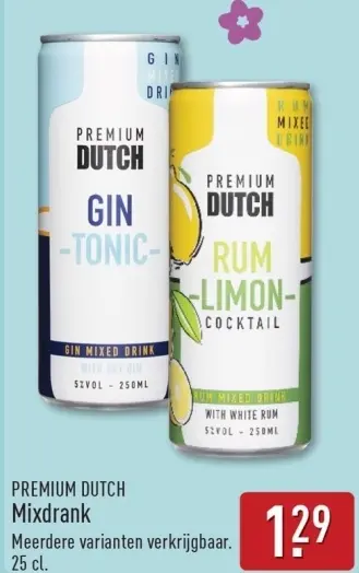 Aanbieding: Mixdrank