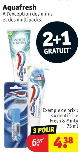 Offre: Aquafresh