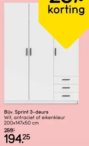 Aanbieding: Sprint 3-deurs