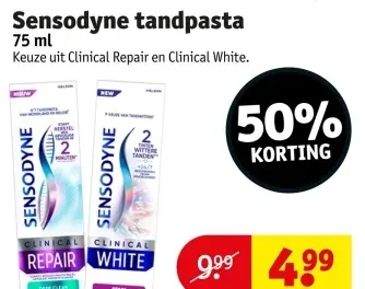 Promotie: Tandpasta