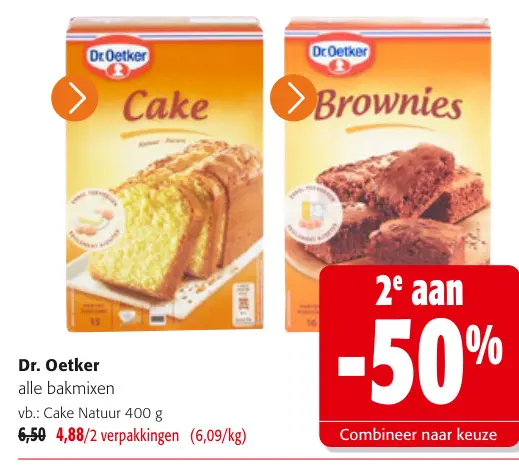 Promotie: Bakmixen