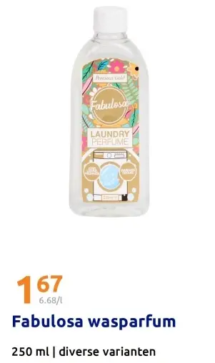 Aanbieding: Fabulosa wasparfum
