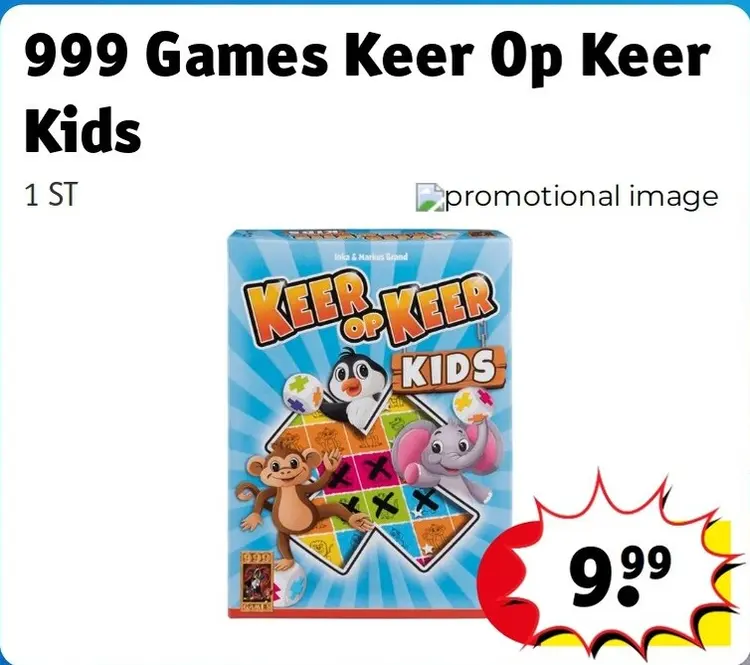 Promotie: Keer Op Keer Kids
